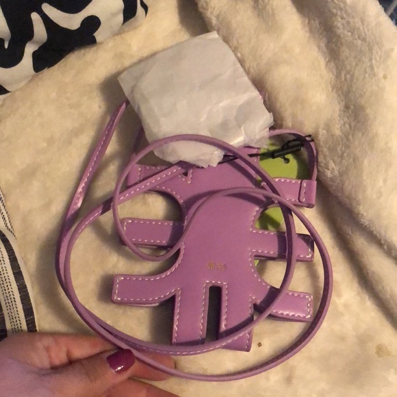 NEW JW PEI Purple FEI Vegan Leather Phone Bag - Picture 4 of 6